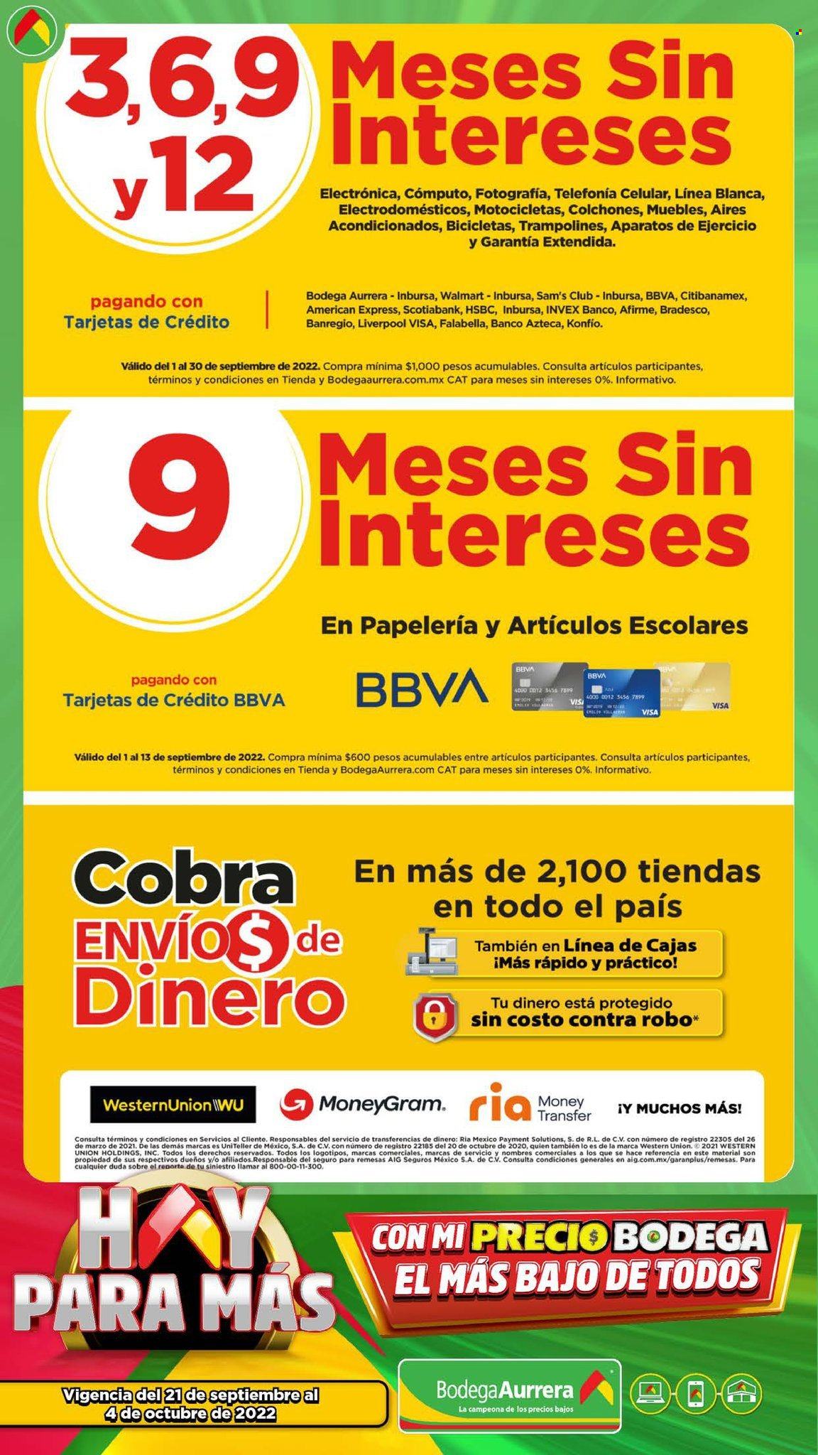 Catálogo Bodega Aurrerá - 21.9.2022 - 4.10.2022. Página 8