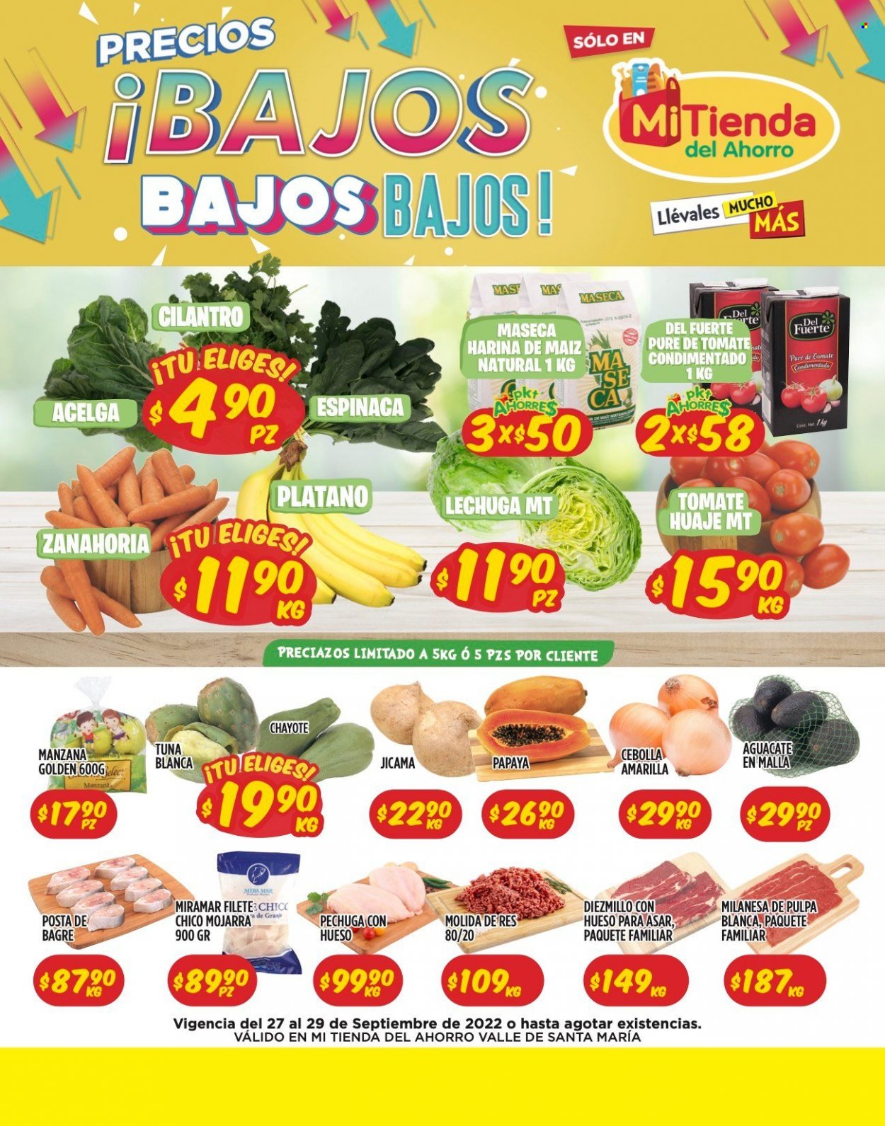 Catálogo Mi Tienda de Ahorro - 27.9.2022 - 29.9.2022. Página 1