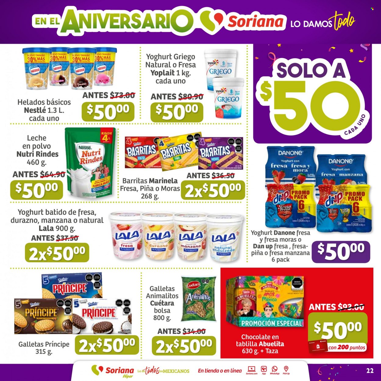 Catálogo Soriana Híper - 29.9.2022 - 13.10.2022. Página 22