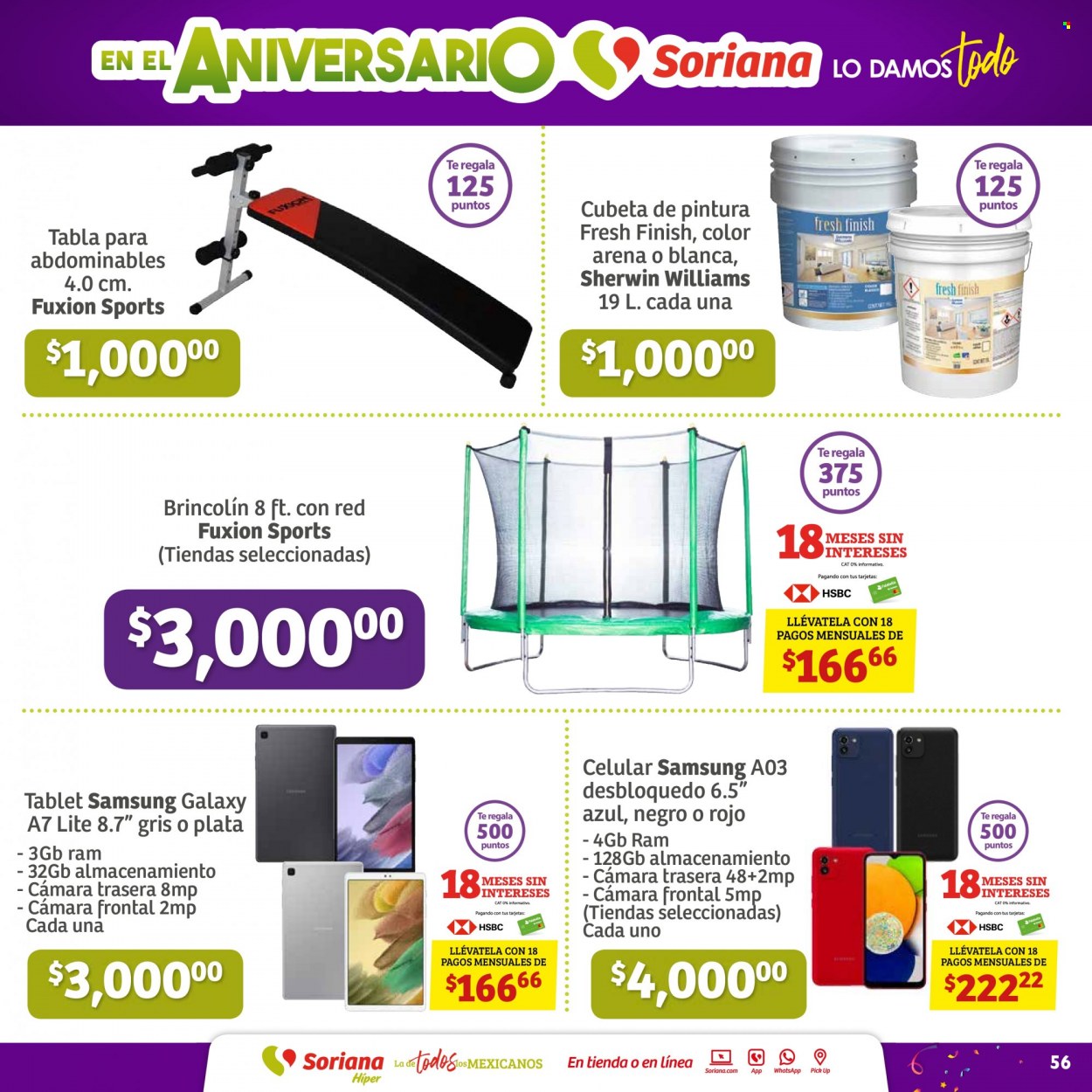 Catálogo Soriana Híper - 29.9.2022 - 13.10.2022. Página 56