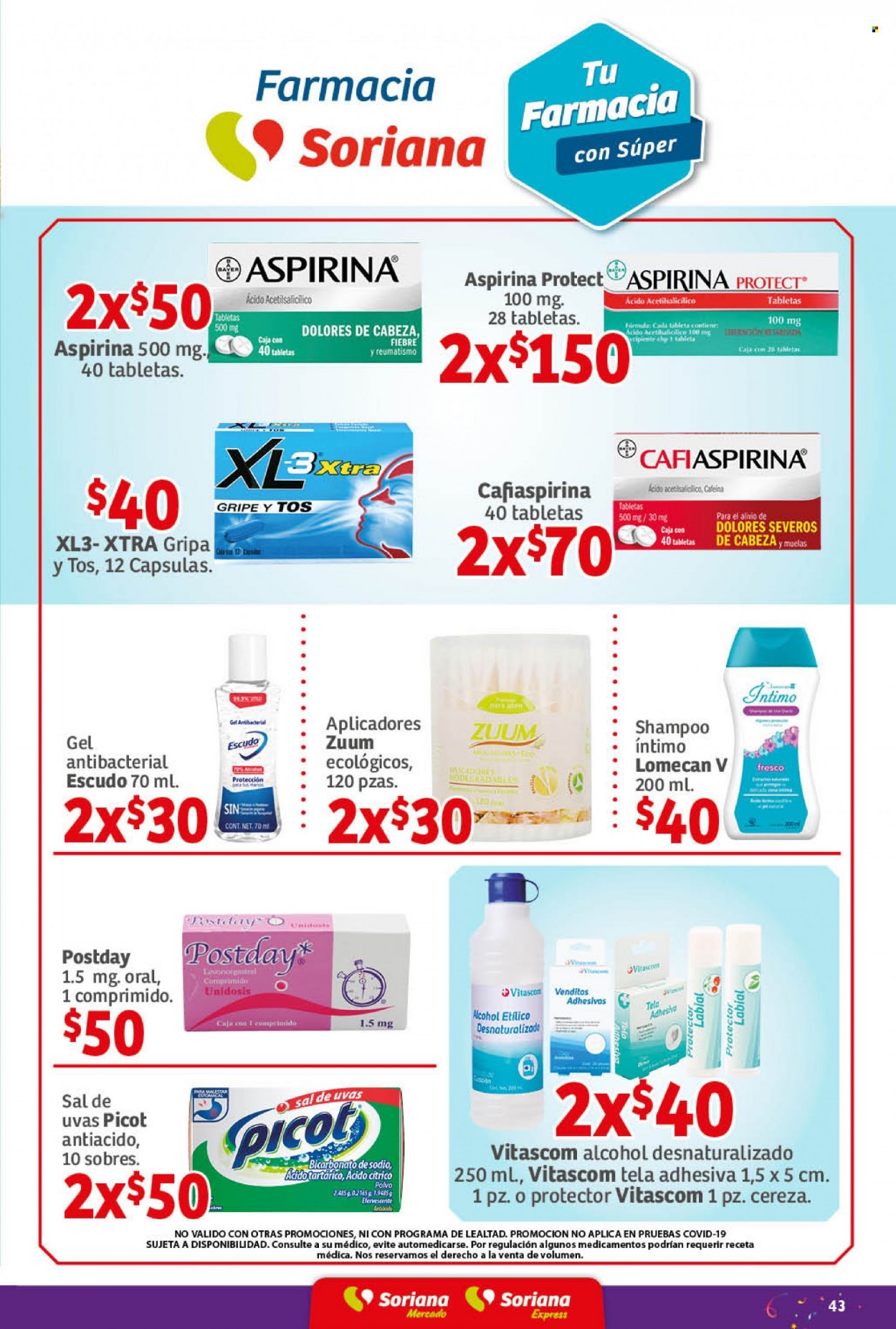 Catálogo Soriana - 29.9.2022 - 13.10.2022. Página 43