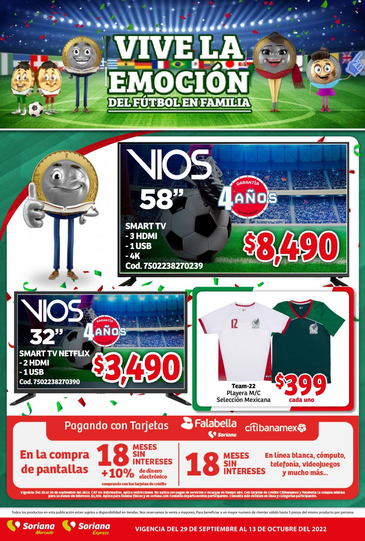 Catálogo Soriana - 29.9.2022 - 13.10.2022. Página 4
