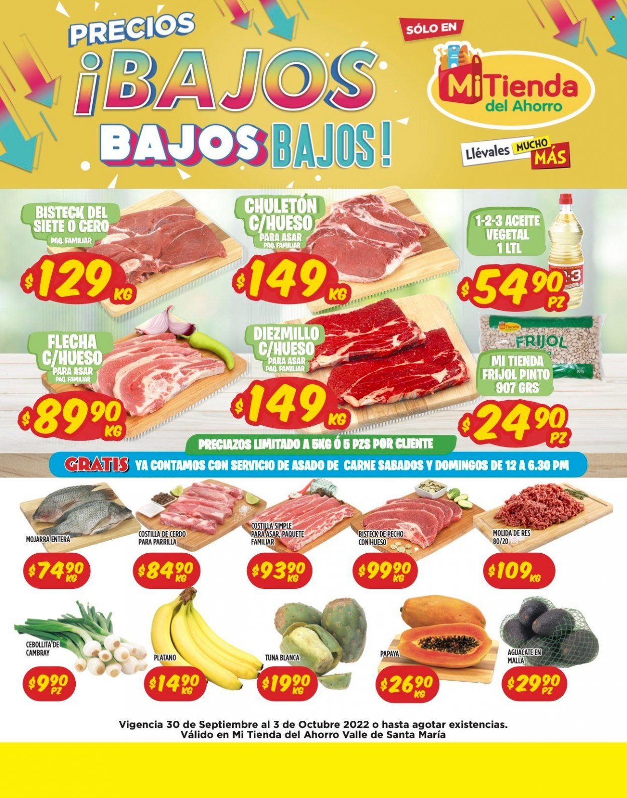 Catálogo Mi Tienda de Ahorro - 30.9.2022 - 3.10.2022. Página 1