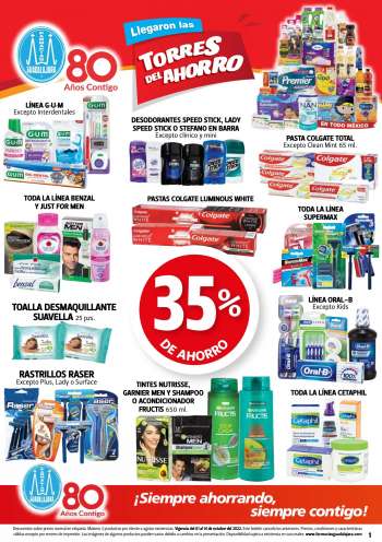 Folleto actual Farmacias Guadalajara - 1.10.2022 - 14.10.2022.
