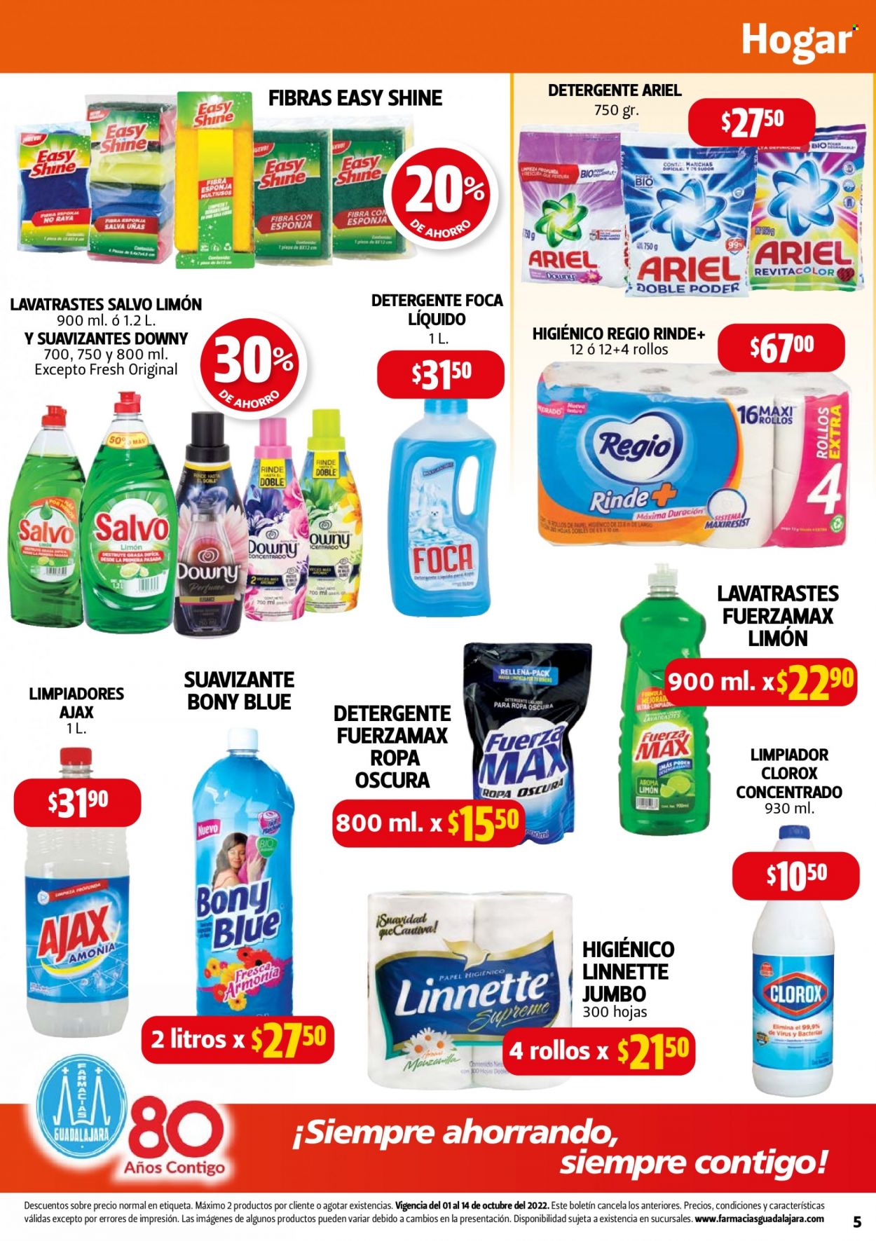 Catálogo Farmacias Guadalajara - 1.10.2022 - 14.10.2022. Página 5
