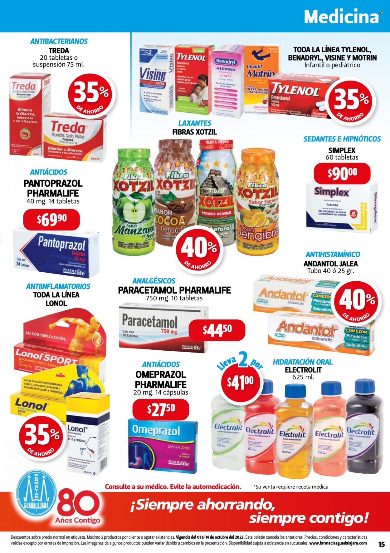 Catálogo Farmacias Guadalajara - 1.10.2022 - 14.10.2022. Página 15