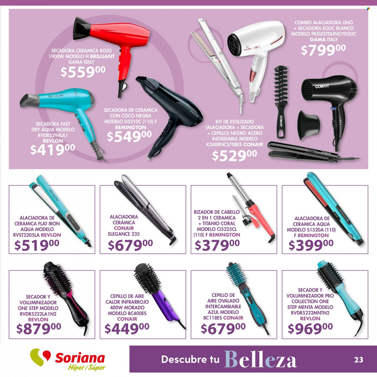 Catálogo Soriana - 29.9.2022 - 13.10.2022. Página 23
