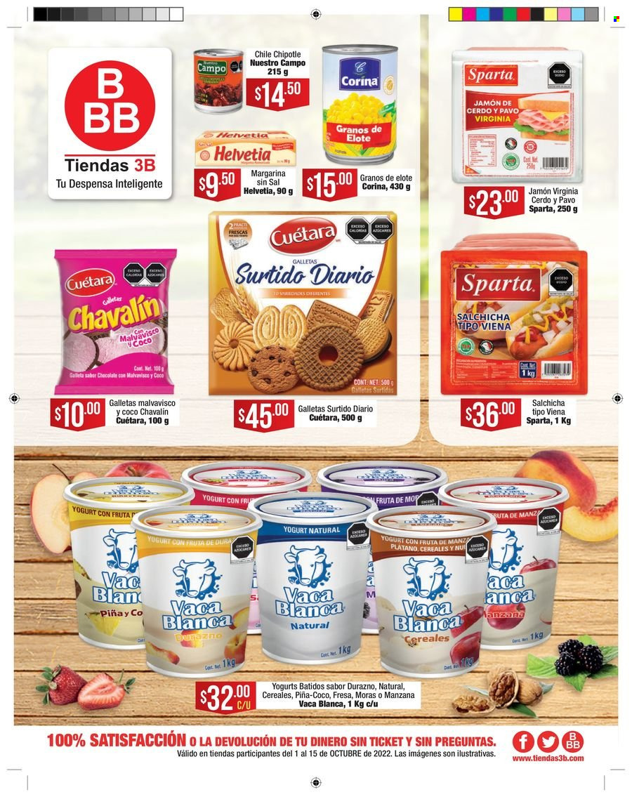Catálogo Tiendas 3B - 1.10.2022 - 15.10.2022. Página 1