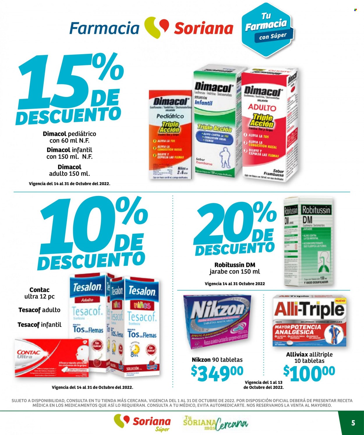 Catálogo Soriana Súper - 1.10.2022 - 31.10.2022. Página 5
