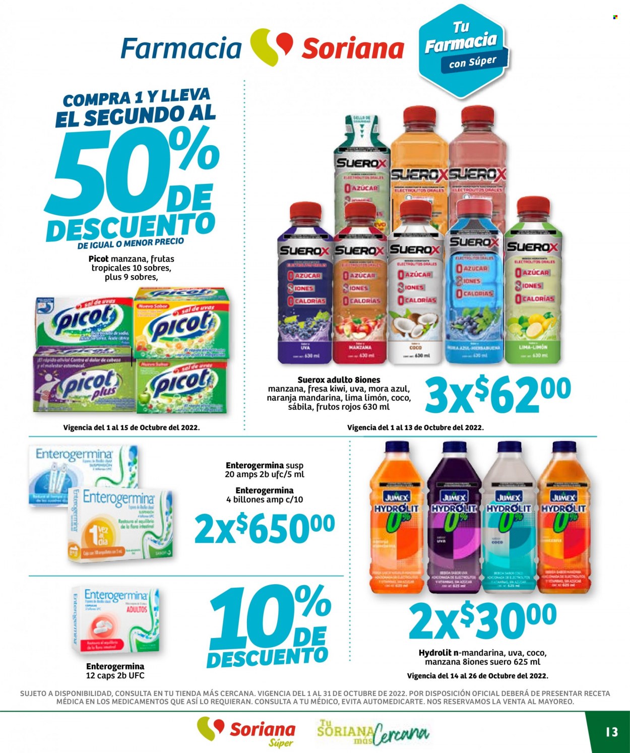 Catálogo Soriana Súper - 1.10.2022 - 31.10.2022. Página 13