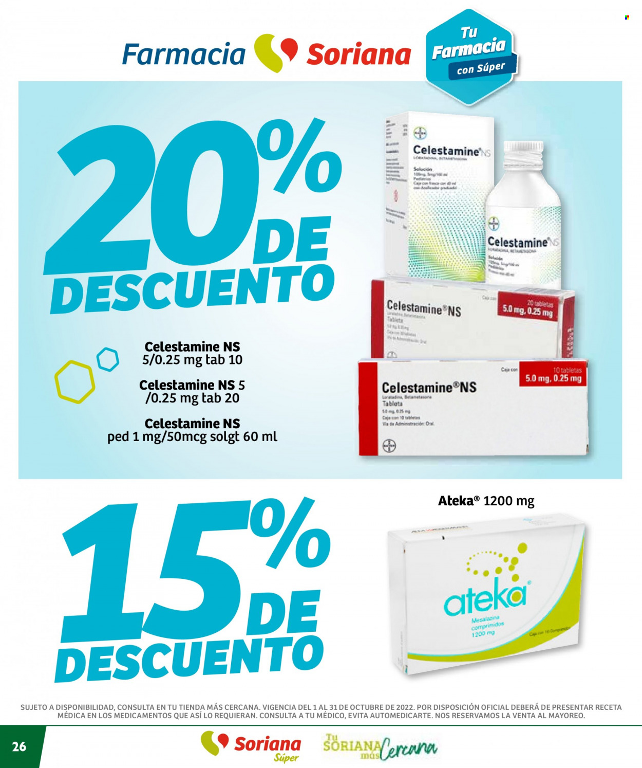 Catálogo Soriana Súper - 1.10.2022 - 31.10.2022. Página 26
