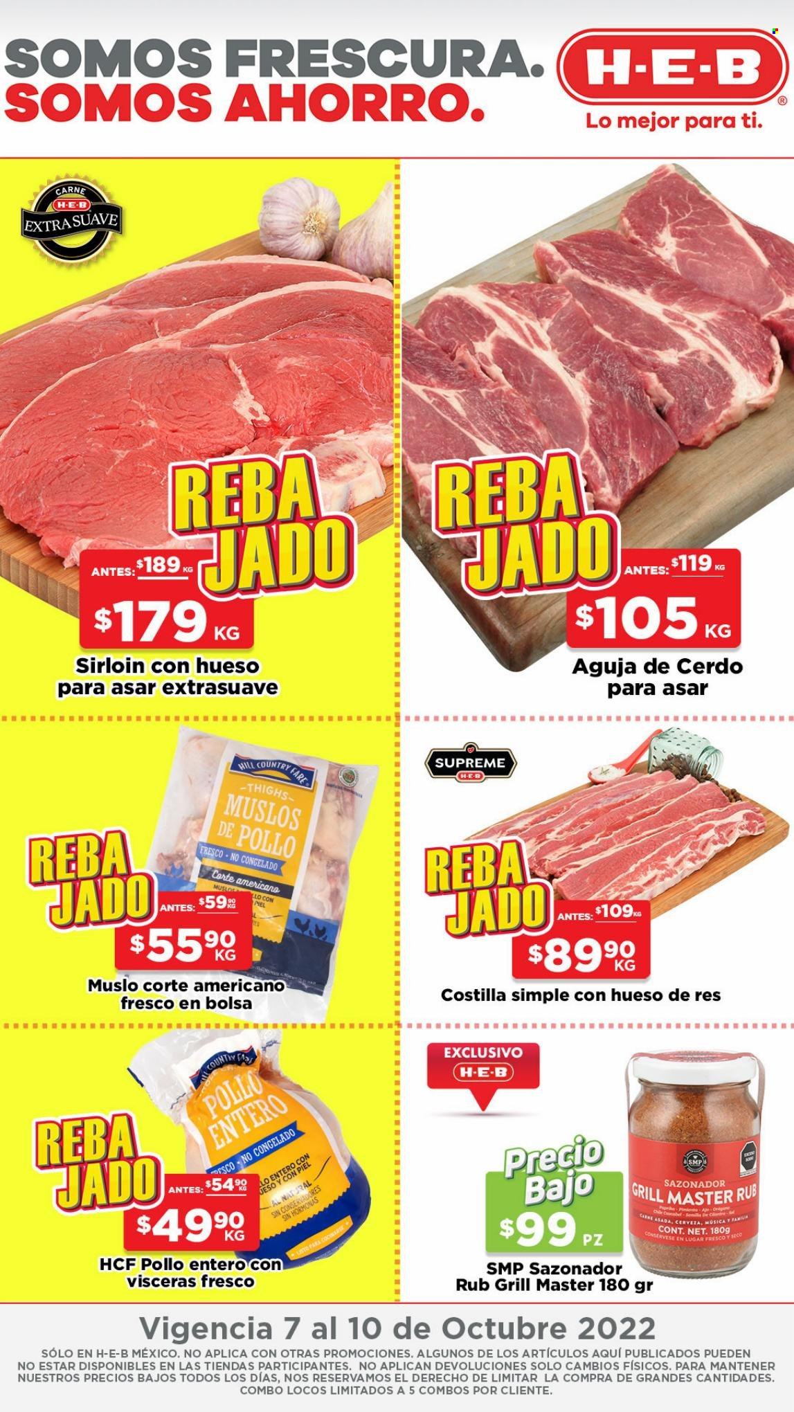 Catálogo H-E-B - 7.10.2022 - 10.10.2022. Página 1