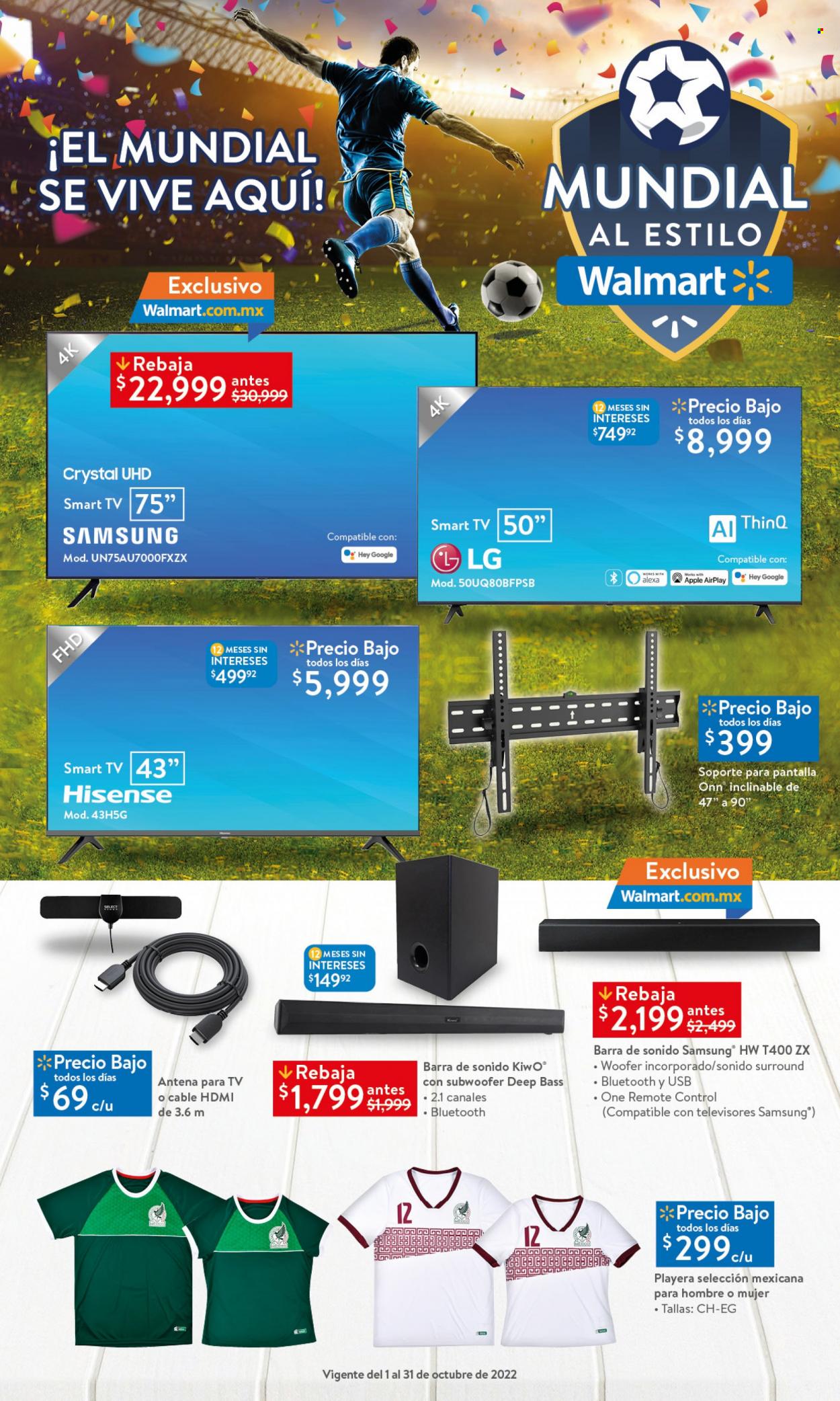 Catálogo Walmart - 1.10.2022 - 31.10.2022. Página 1