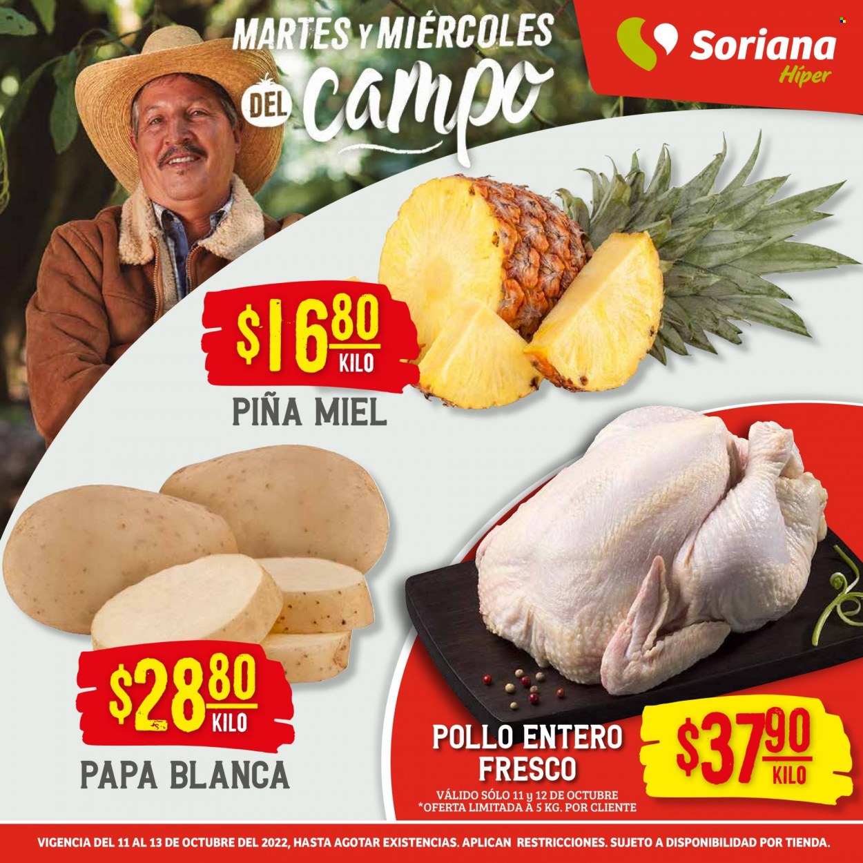 Catálogo Soriana Híper - 11.10.2022 - 13.10.2022. Página 1