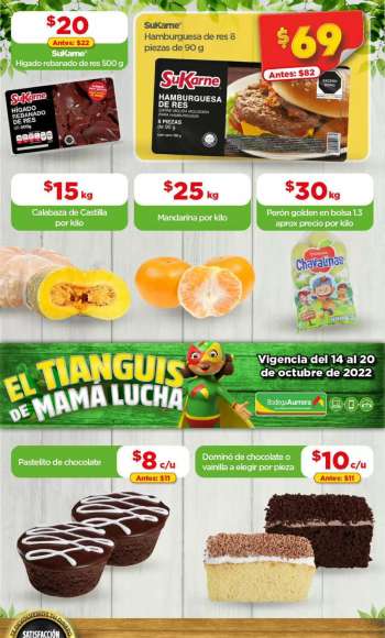 Folleto actual Bodega Aurrerá - 14.10.2022 - 20.10.2022.