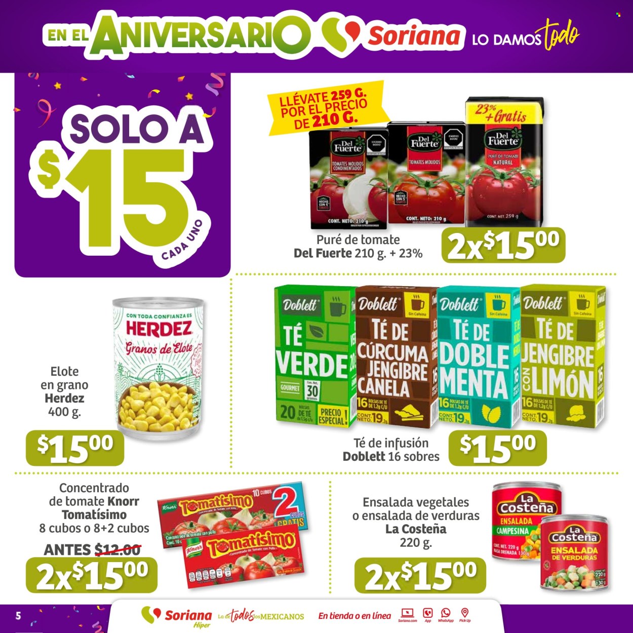 Catálogo Soriana Híper - 14.10.2022 - 26.10.2022. Página 5