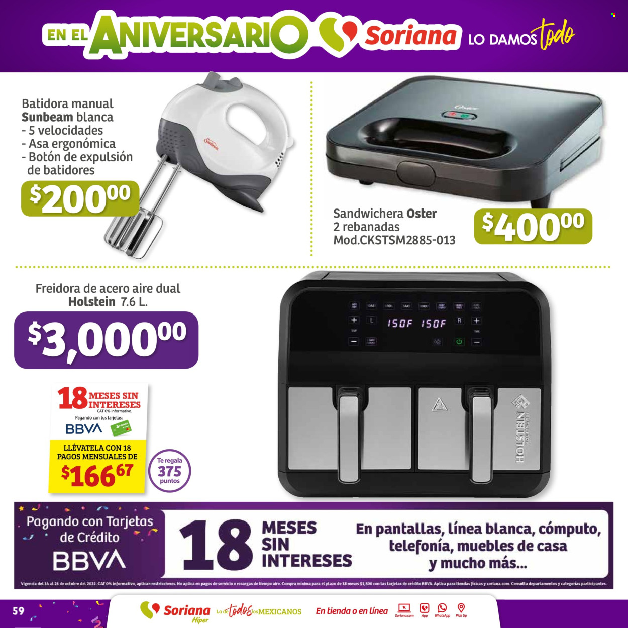 Catálogo Soriana Híper - 14.10.2022 - 26.10.2022. Página 59