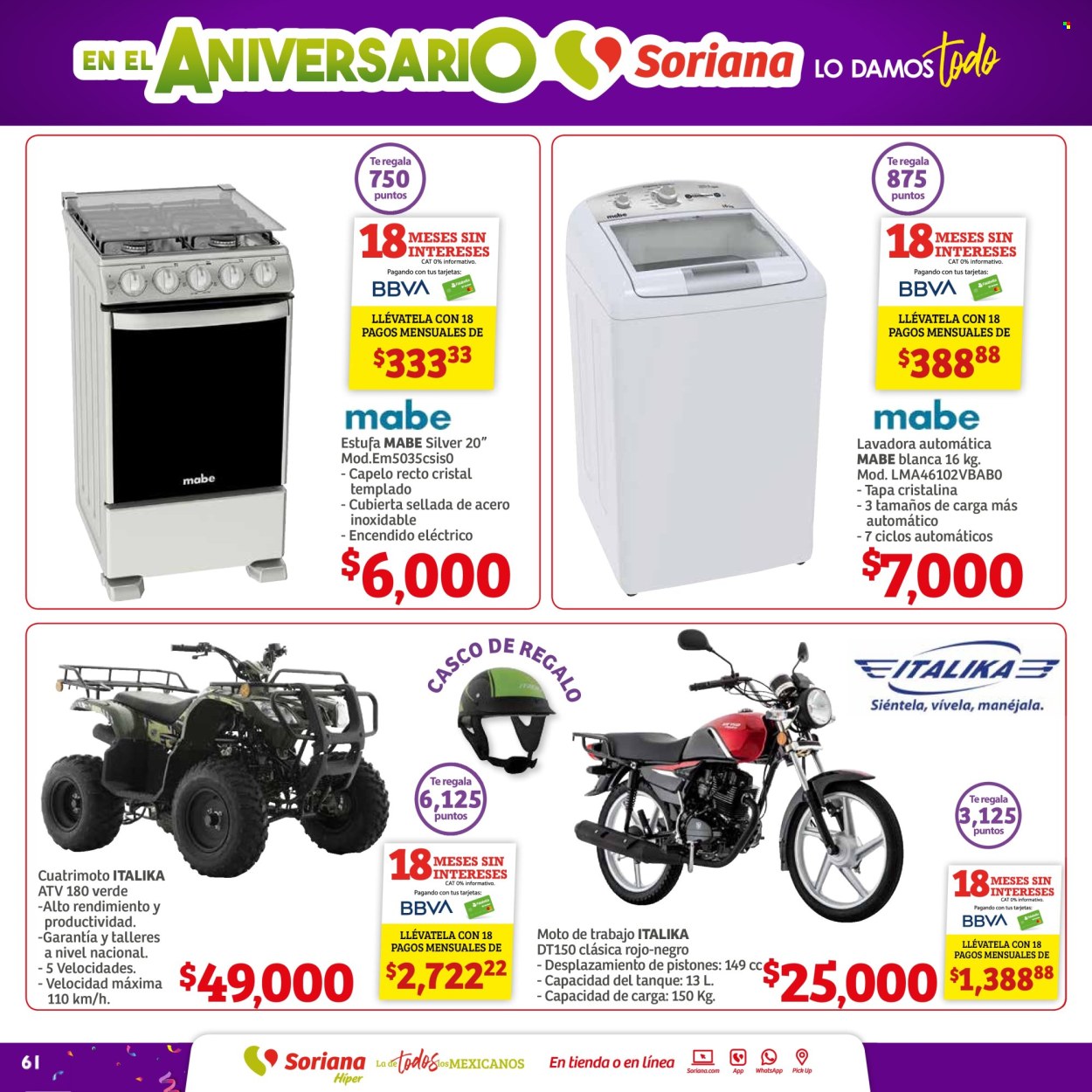 Catálogo Soriana Híper - 14.10.2022 - 26.10.2022. Página 61