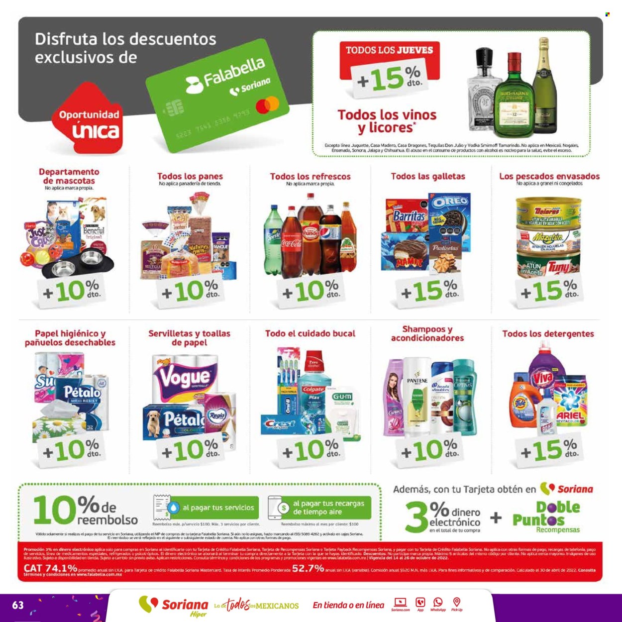 Catálogo Soriana Híper - 14.10.2022 - 26.10.2022. Página 63
