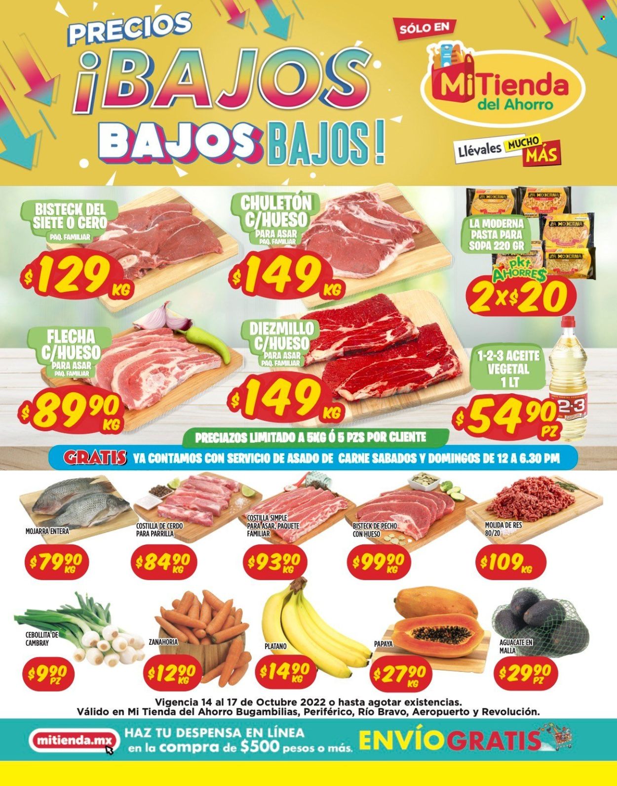 Catálogo Mi Tienda de Ahorro - 14.10.2022 - 17.10.2022. Página 1