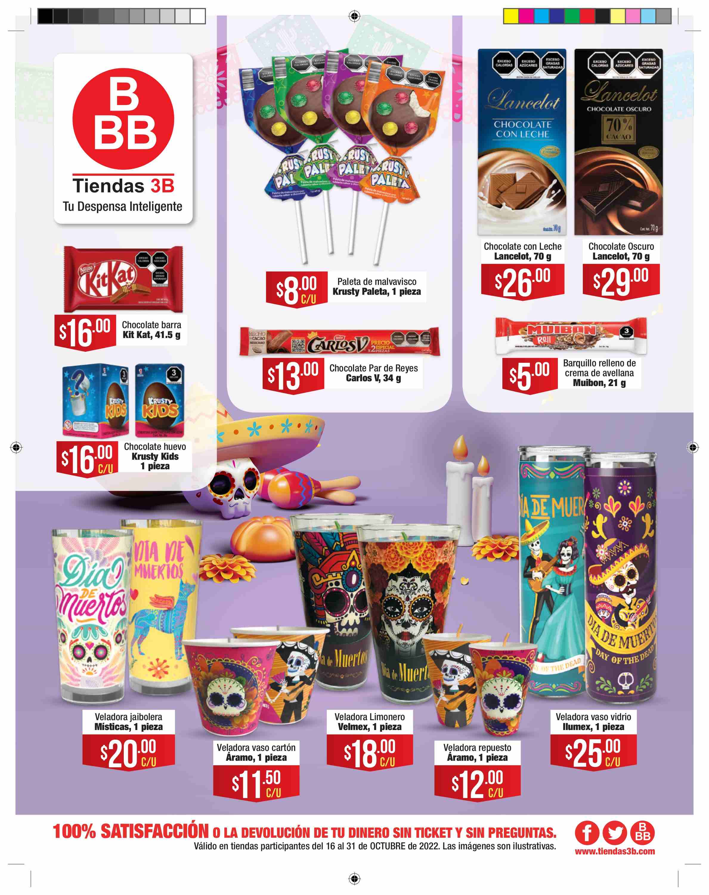 Catálogo Tiendas 3B - 16.10.2022 - 31.10.2022. Página 1