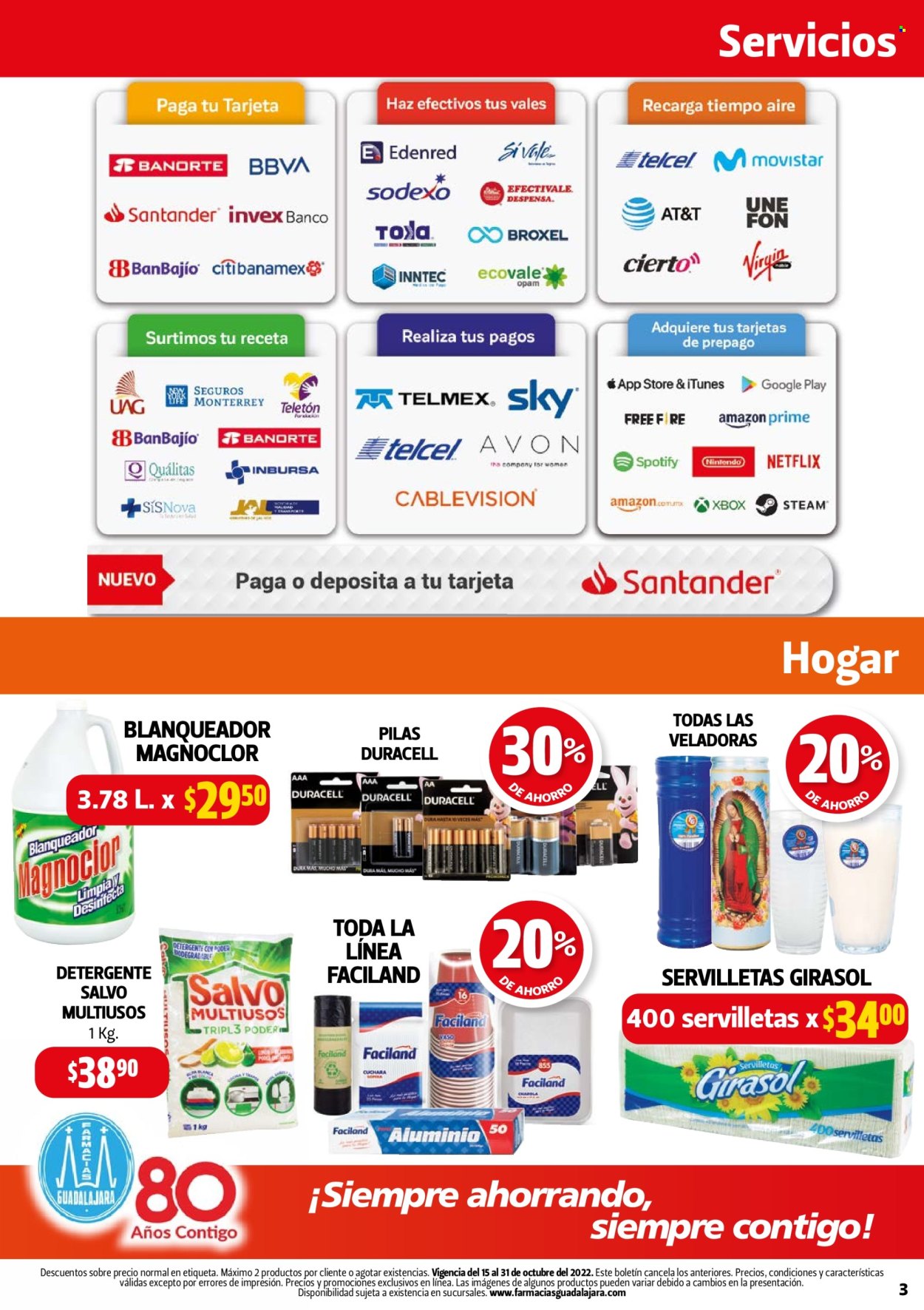 Catálogo Farmacias Guadalajara - 15.10.2022 - 31.10.2022. Página 3