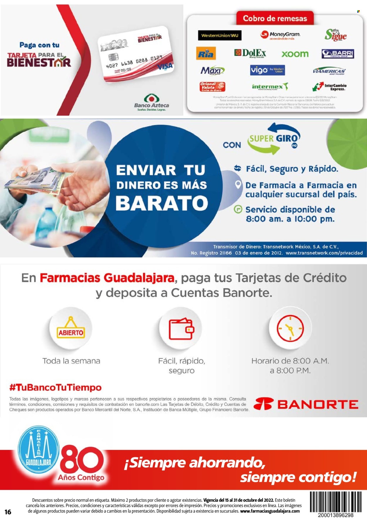 Catálogo Farmacias Guadalajara - 15.10.2022 - 31.10.2022. Página 16