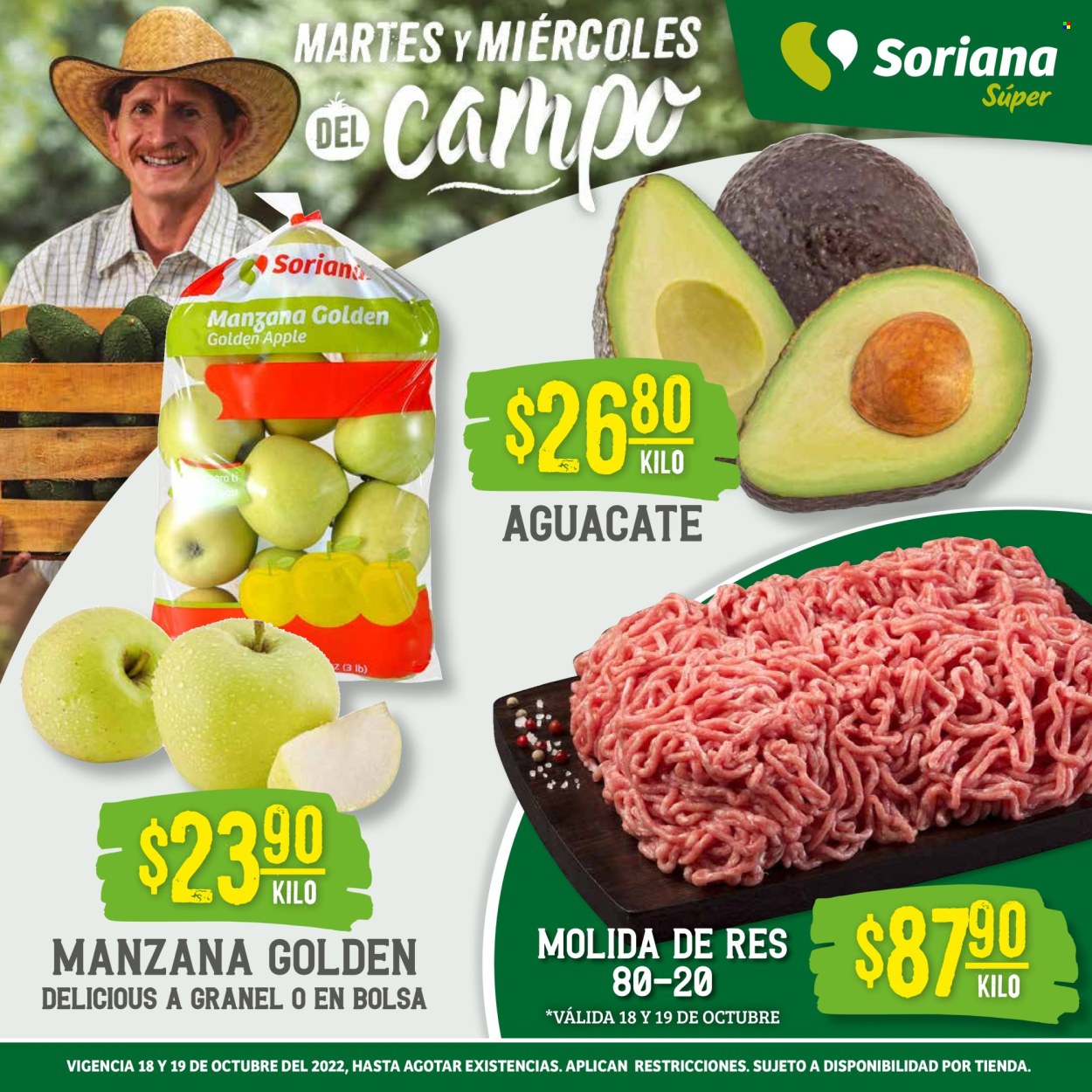 Catálogo Soriana Súper - 18.10.2022 - 19.10.2022. Página 1