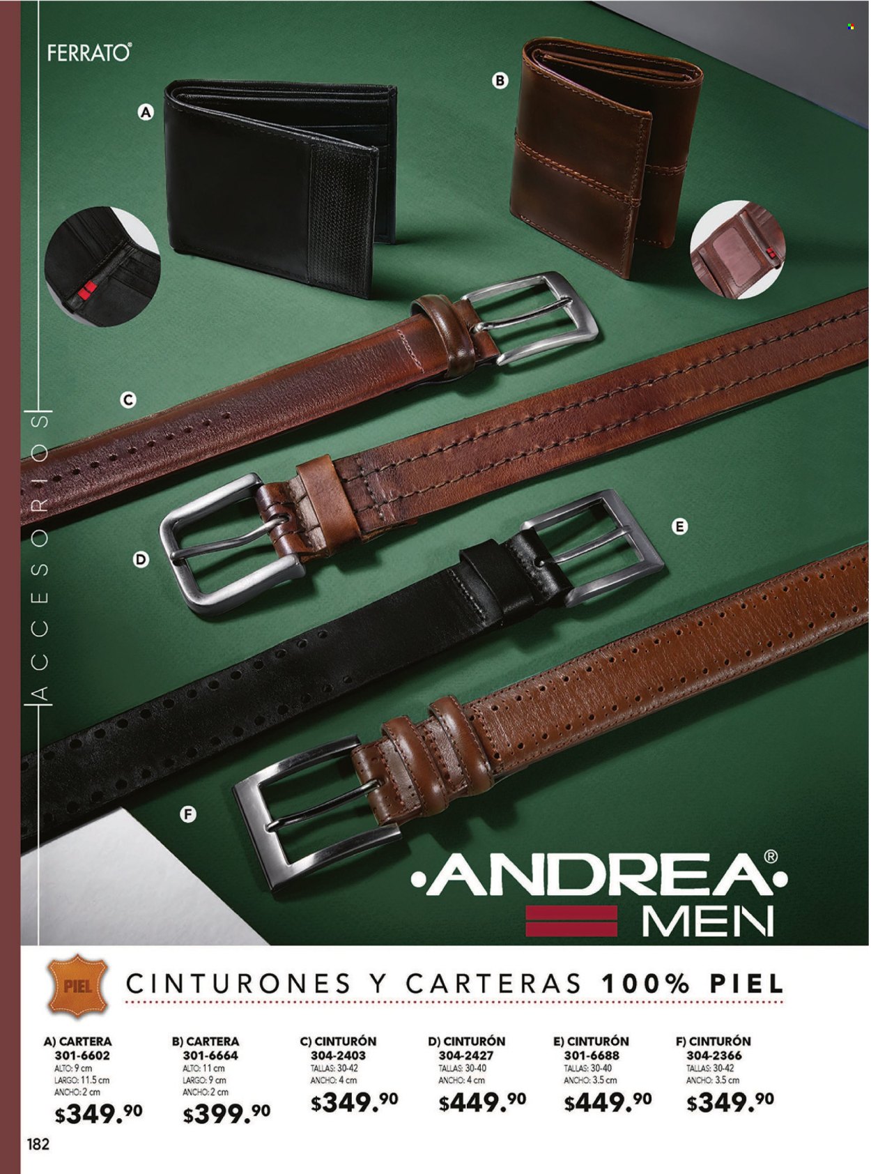 thumbnail - Folleto actual Andrea - Ventas - cinturón, cartera. Página 2.