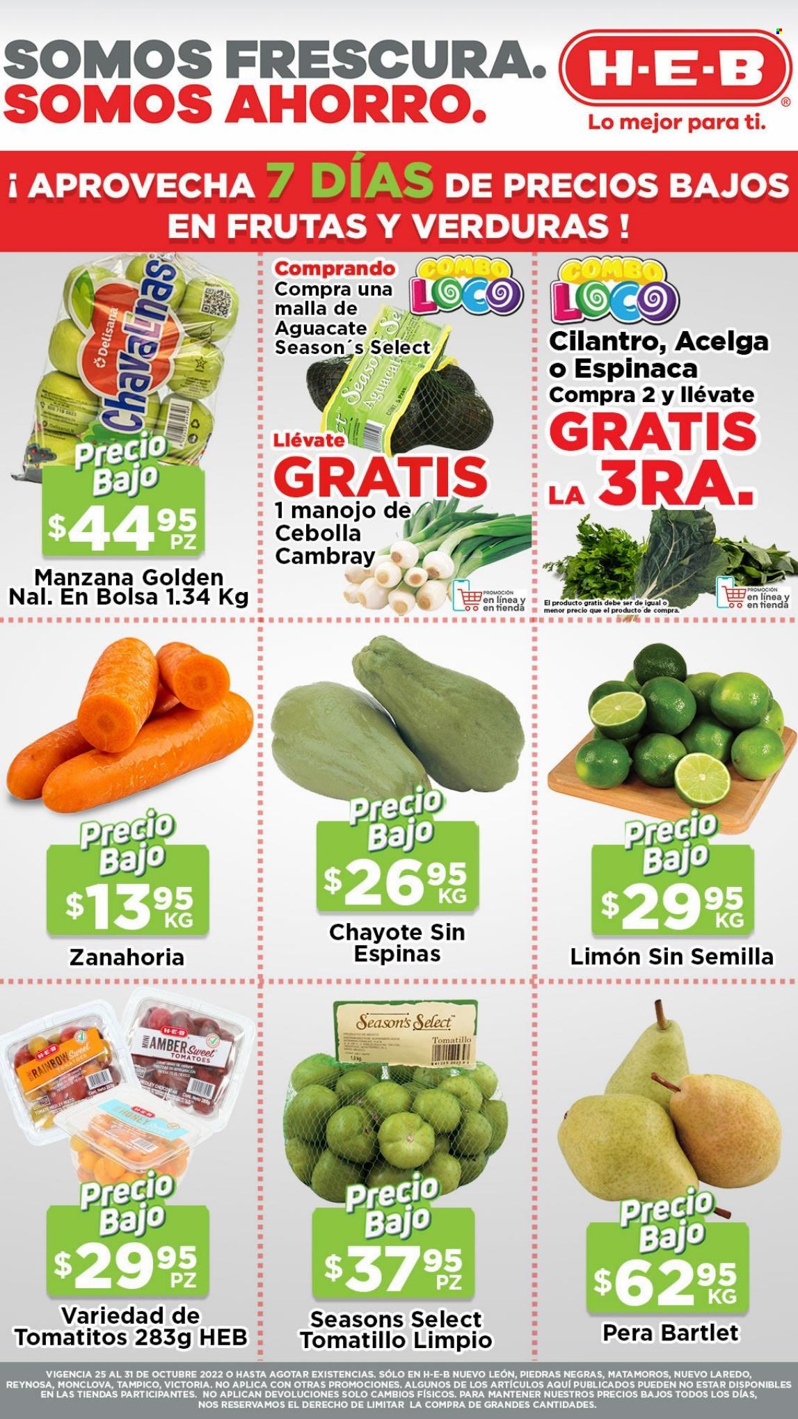 Catálogo H-E-B - 25.10.2022 - 31.10.2022. Página 1