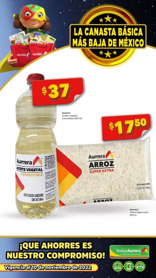 Catálogo Bodega Aurrerá - 25.10.2022 - 10.11.2022. Página 1