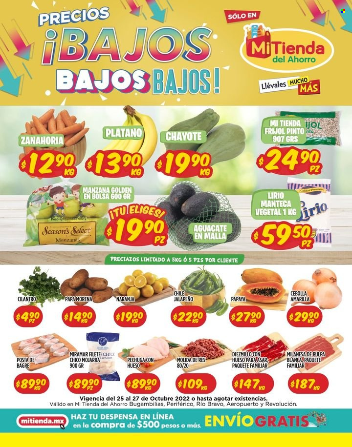 Catálogo Mi Tienda de Ahorro - 25.10.2022 - 27.10.2022. Página 1