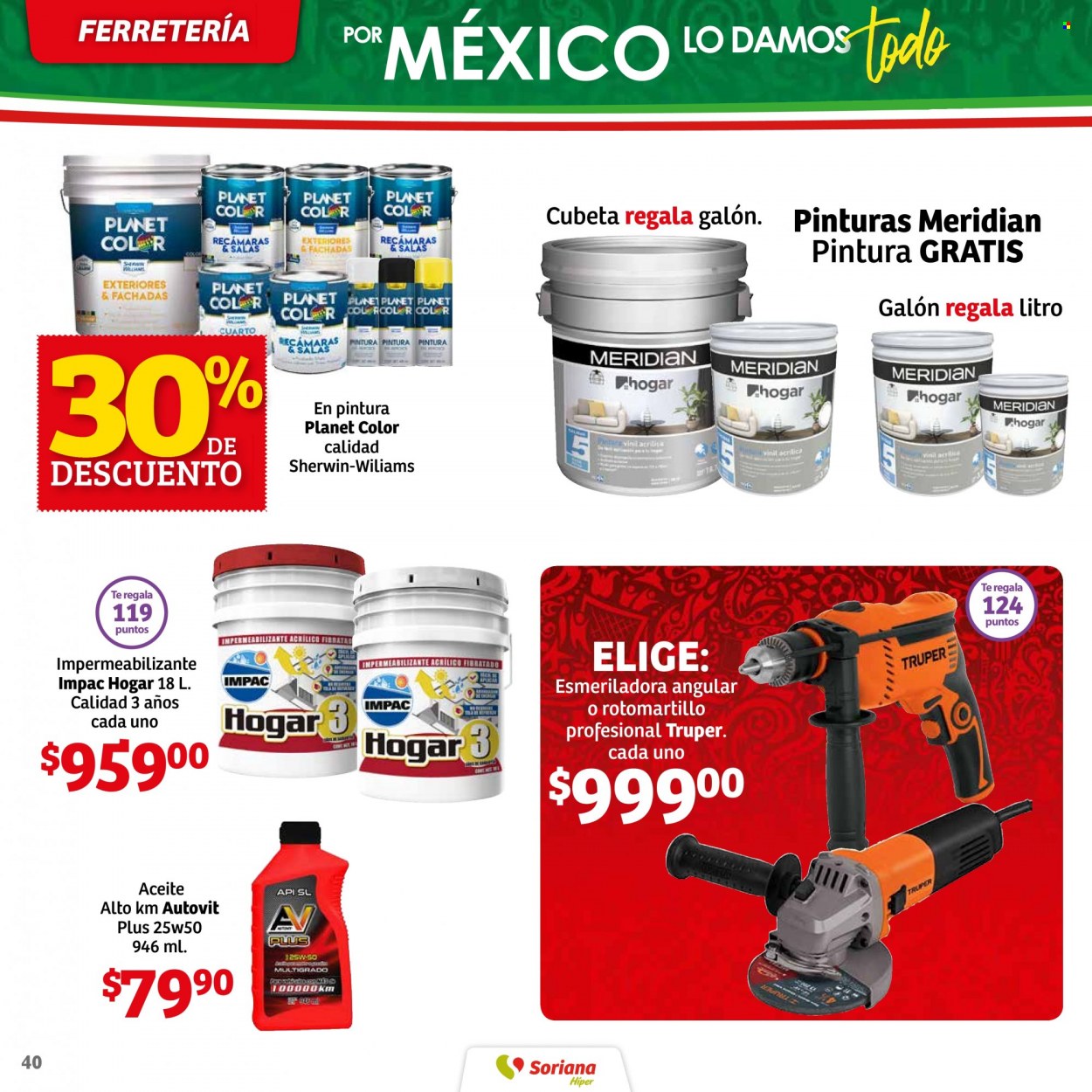 Catálogo Soriana Híper - 27.10.2022 - 14.11.2022. Página 40
