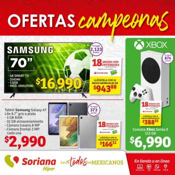 Folleto actual Soriana - 27.10.2022 - 2.11.2022.
