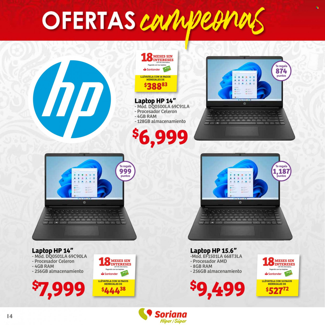 Catálogo Soriana - 27.10.2022 - 2.11.2022. Página 14