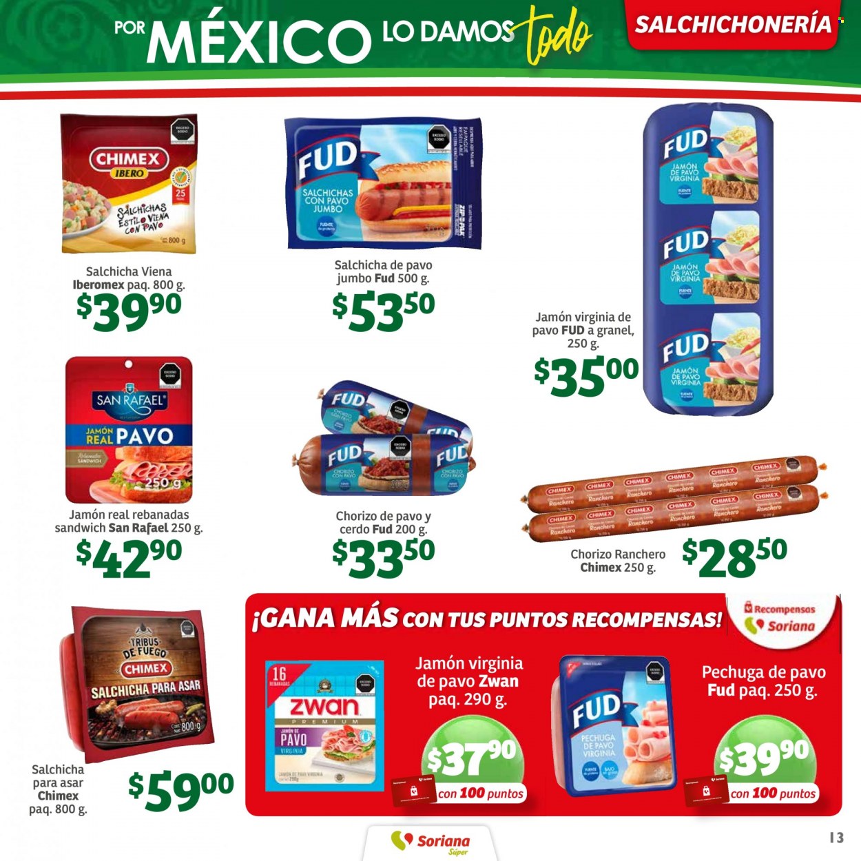 Catálogo Soriana Súper - 27.10.2022 - 14.11.2022. Página 13