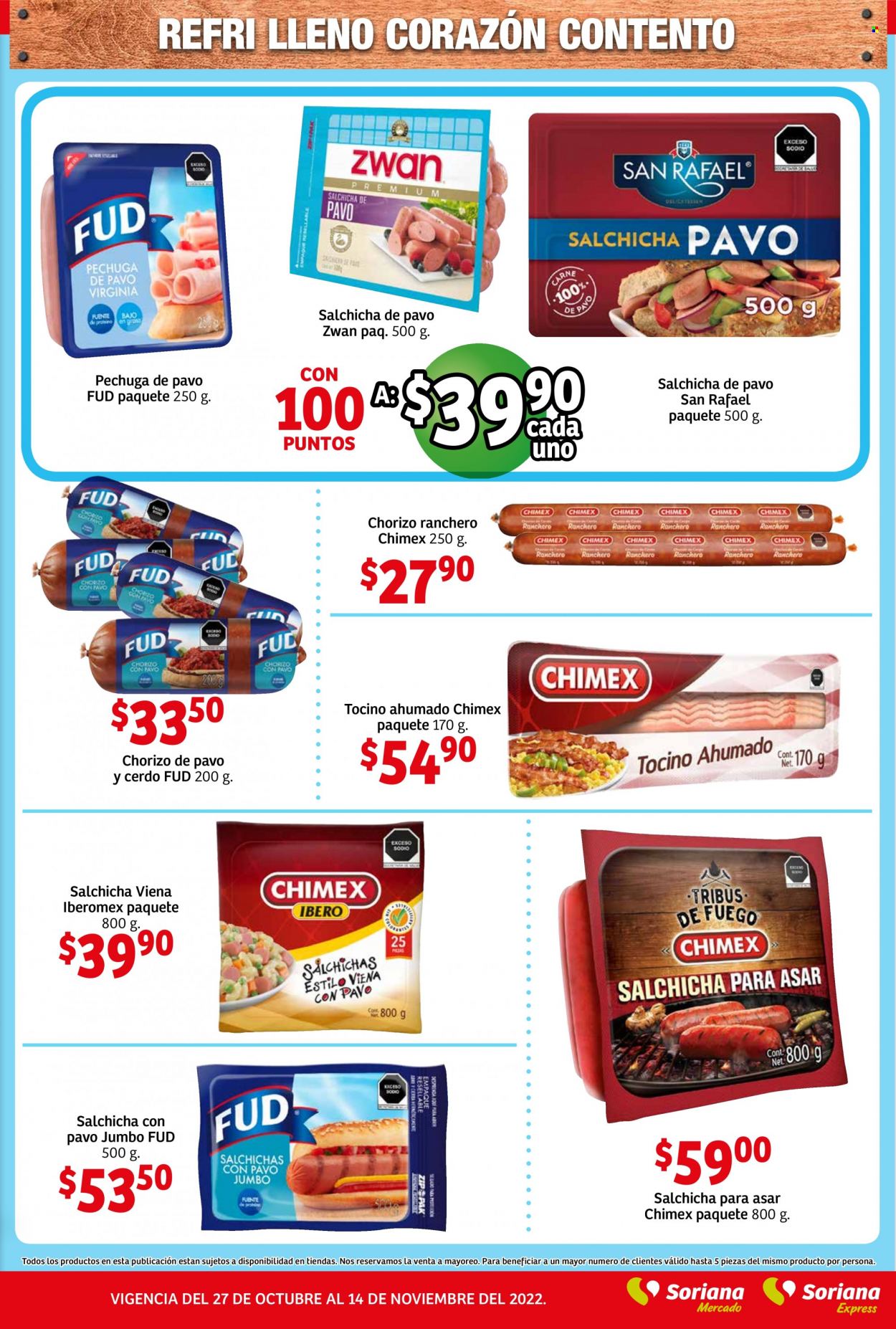 Catálogo Soriana - 27.10.2022 - 14.11.2022. Página 10