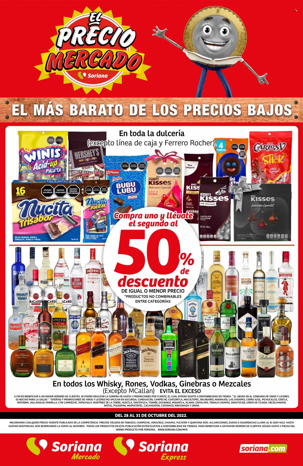 Catálogo Soriana - 28.10.2022 - 31.10.2022. Página 1