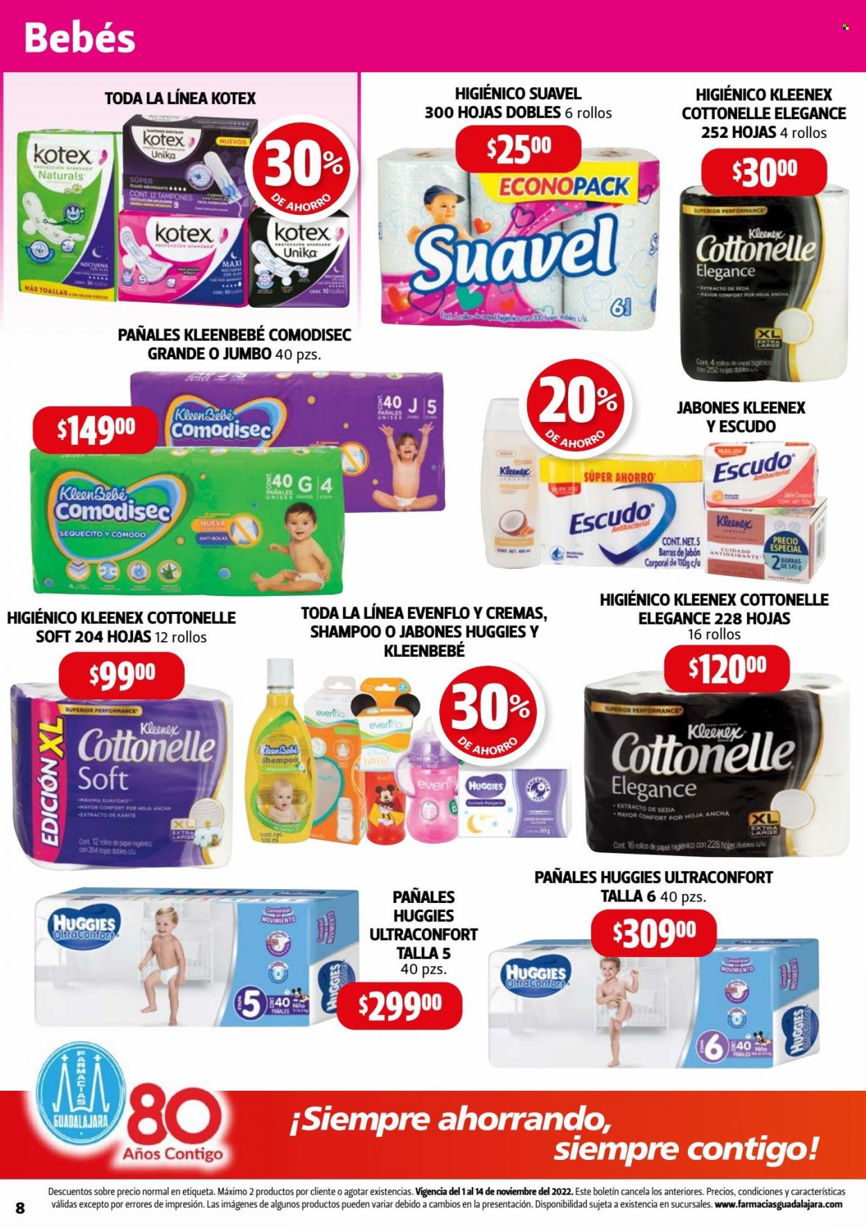 Catálogo Farmacias Guadalajara - 1.11.2022 - 14.11.2022. Página 8