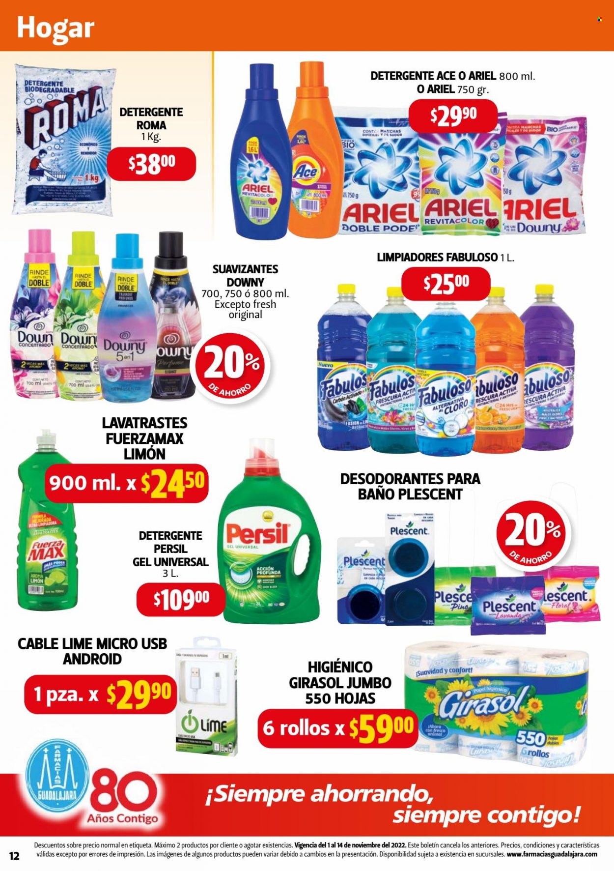 Catálogo Farmacias Guadalajara - 1.11.2022 - 14.11.2022. Página 12
