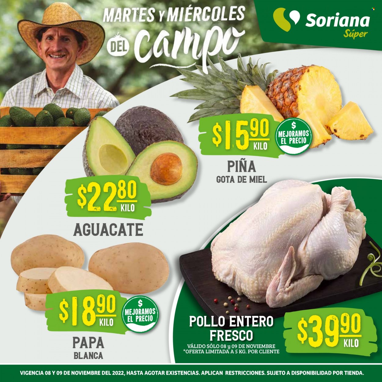 Catálogo Soriana Súper - 8.11.2022 - 9.11.2022. Página 1