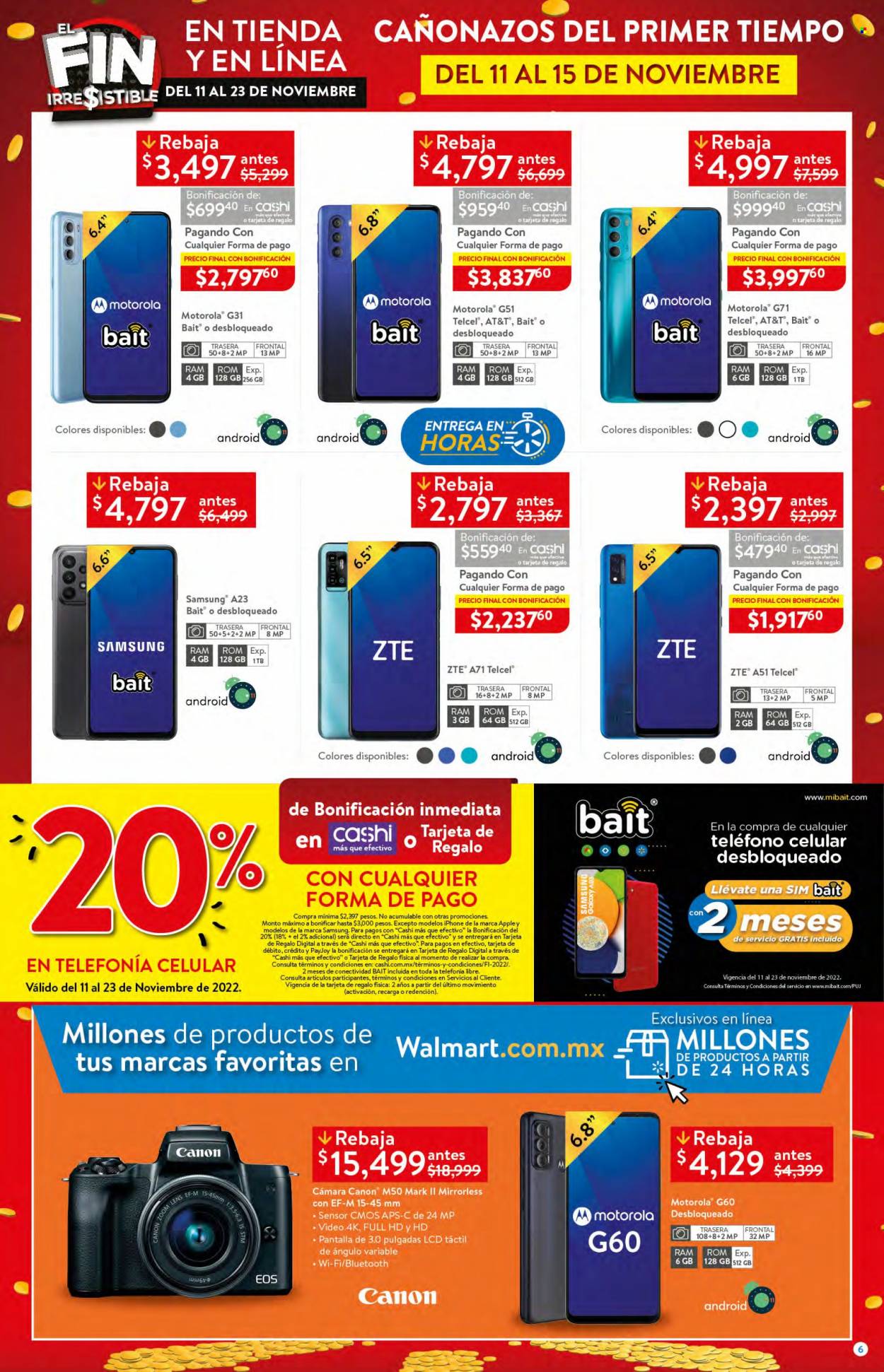 Catálogo Walmart - 11.11.2022 - 23.11.2022. Página 6