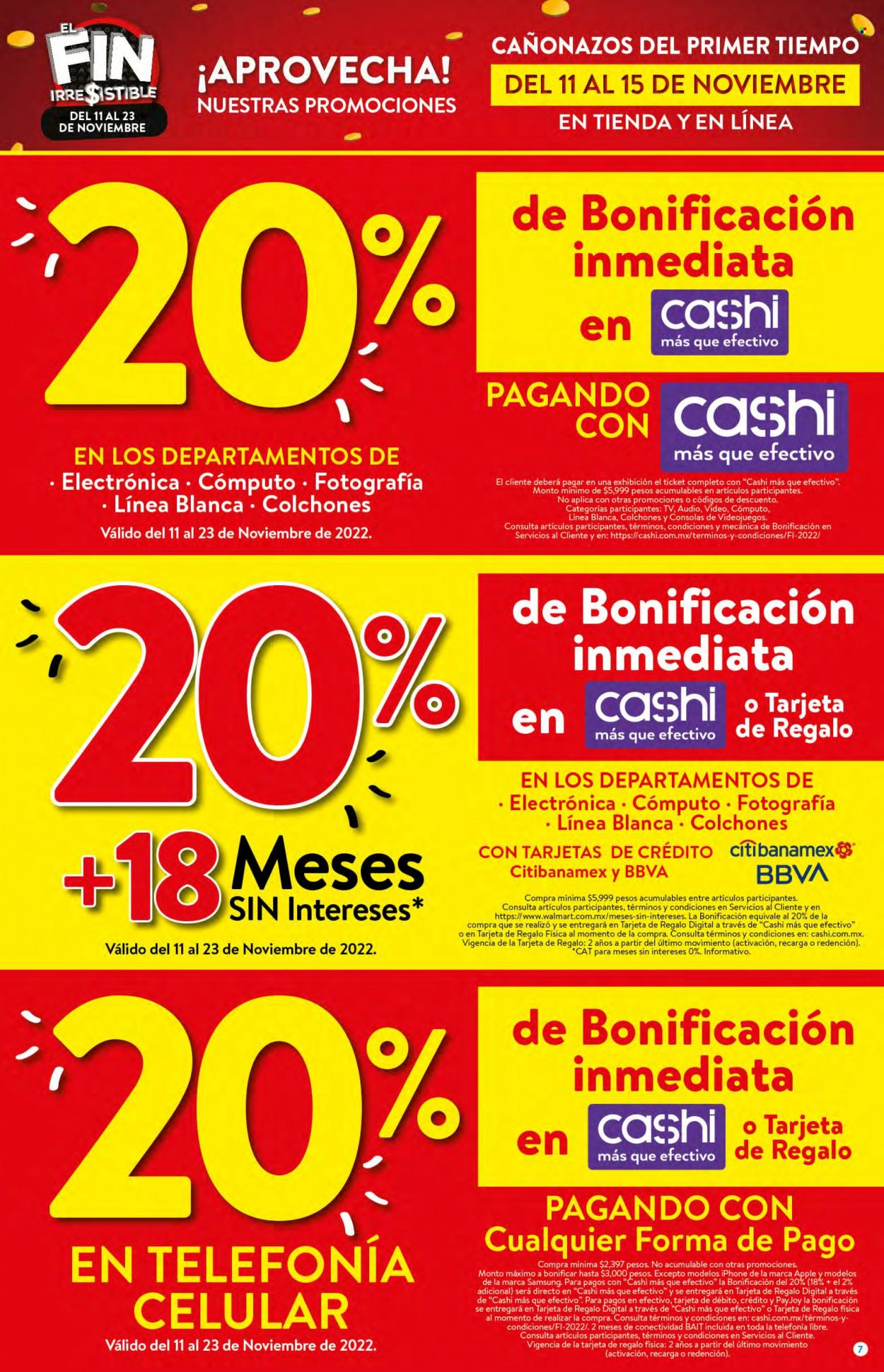 Catálogo Walmart - 11.11.2022 - 23.11.2022. Página 7