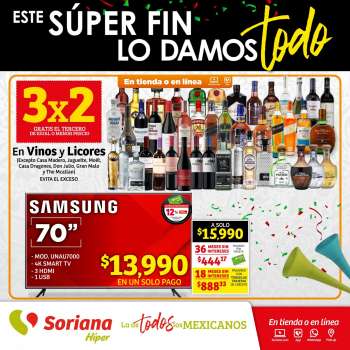 Folleto actual Soriana Híper - 15.11.2022 - 17.11.2022.