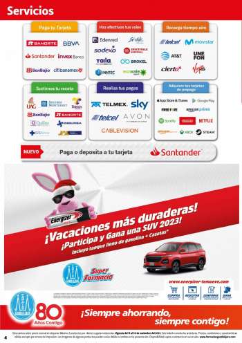 Folleto actual Farmacias Guadalajara - 15.11.2022 - 30.11.2022.
