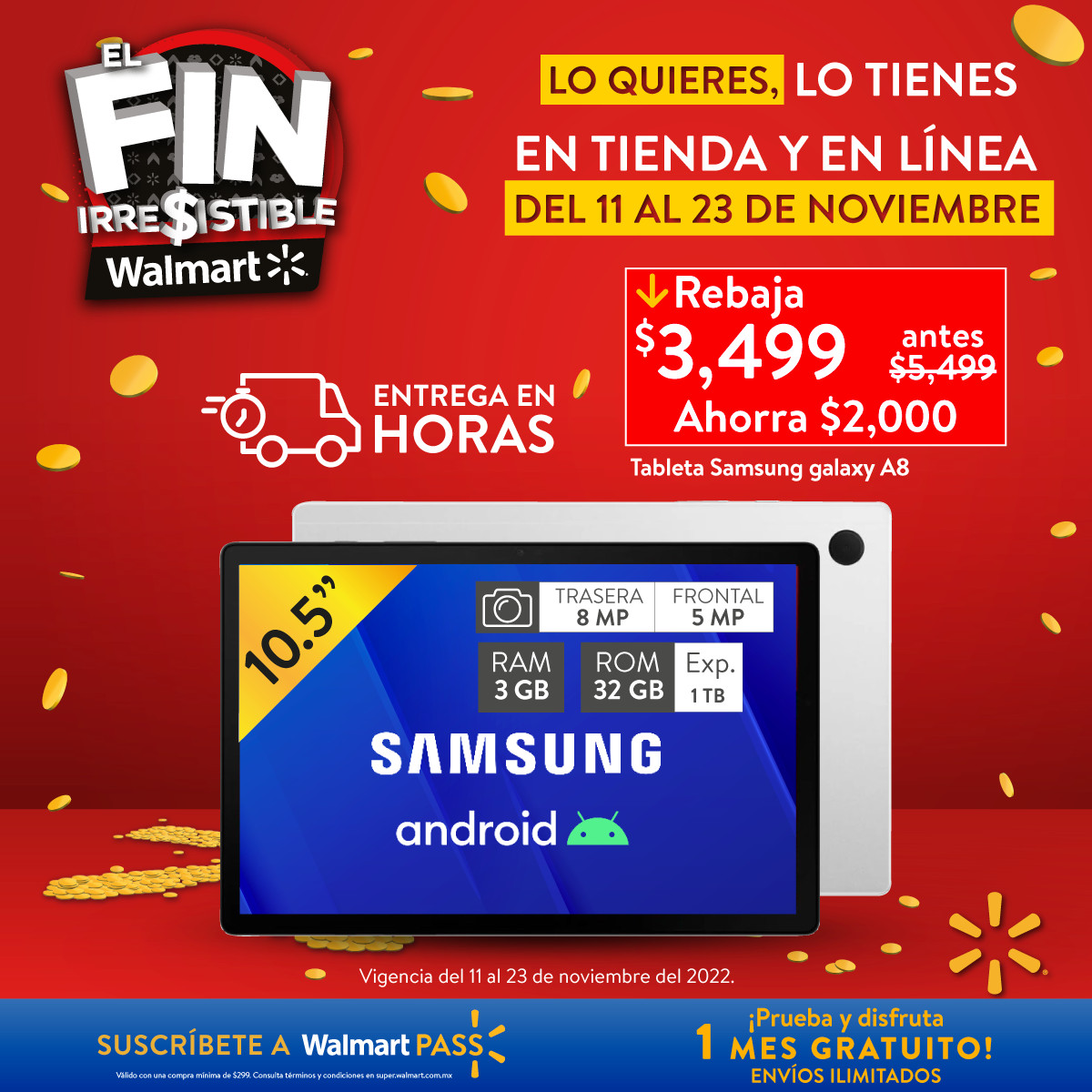 Catálogo Walmart - 11.11.2022 - 23.11.2022. Página 72