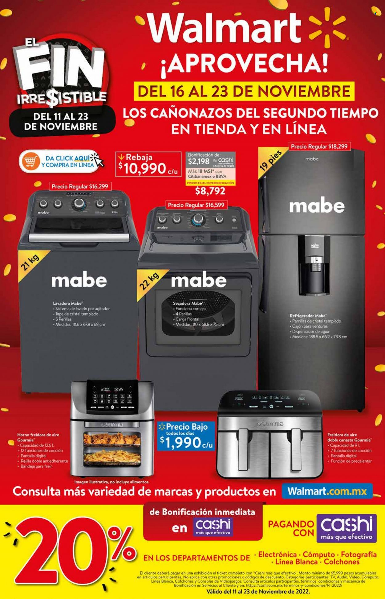 Catálogo Walmart - 16.11.2022 - 23.11.2022. Página 1