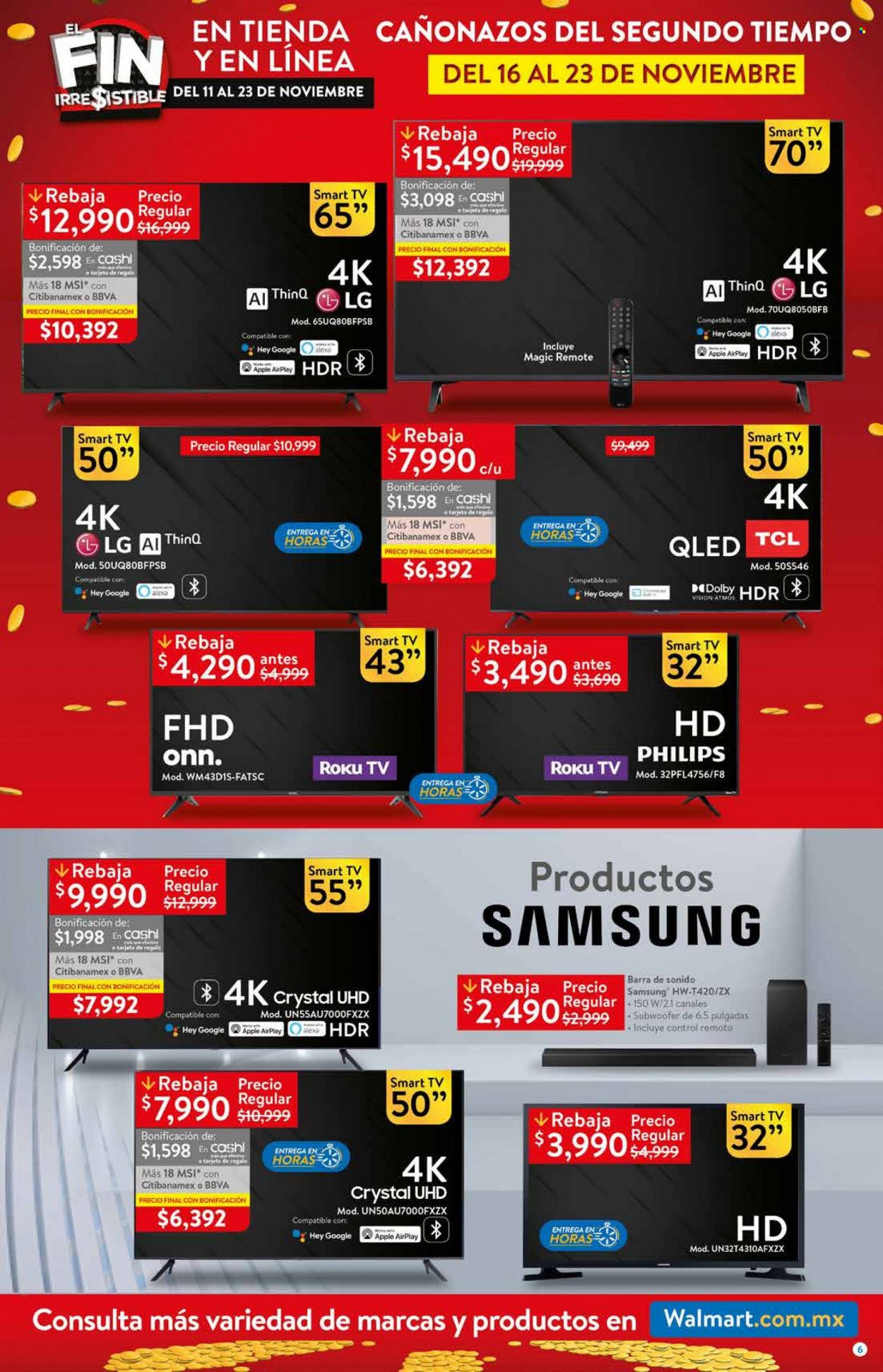 Catálogo Walmart - 16.11.2022 - 23.11.2022. Página 6