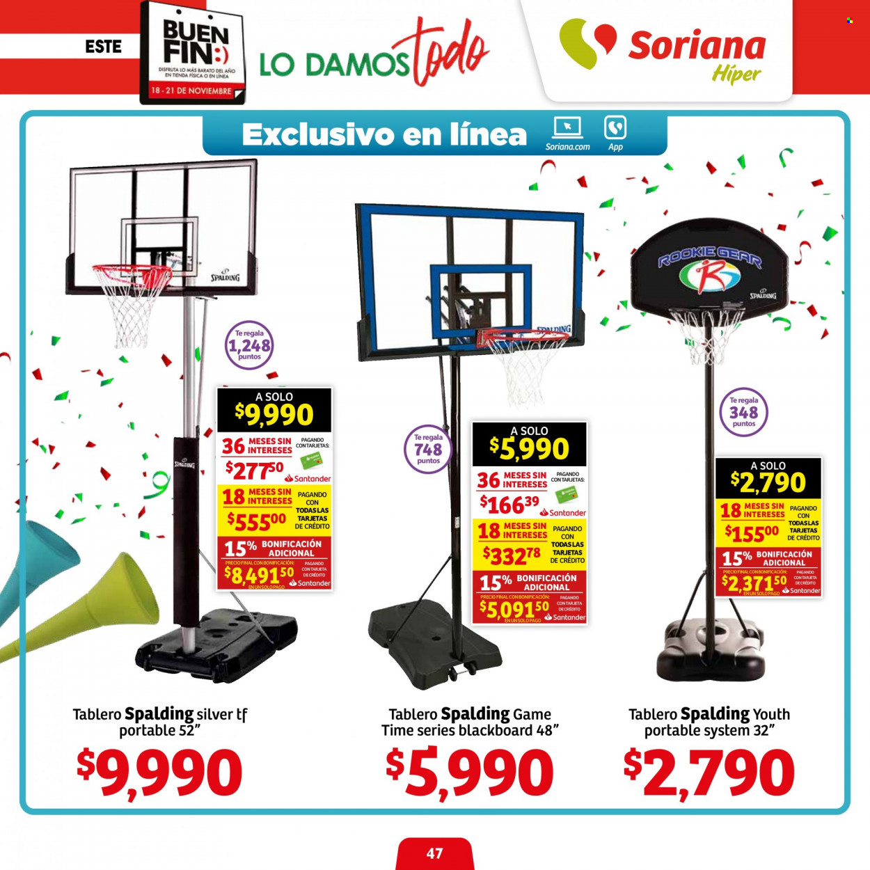 Catálogo Soriana Híper - 18.11.2022 - 21.11.2022. Página 47