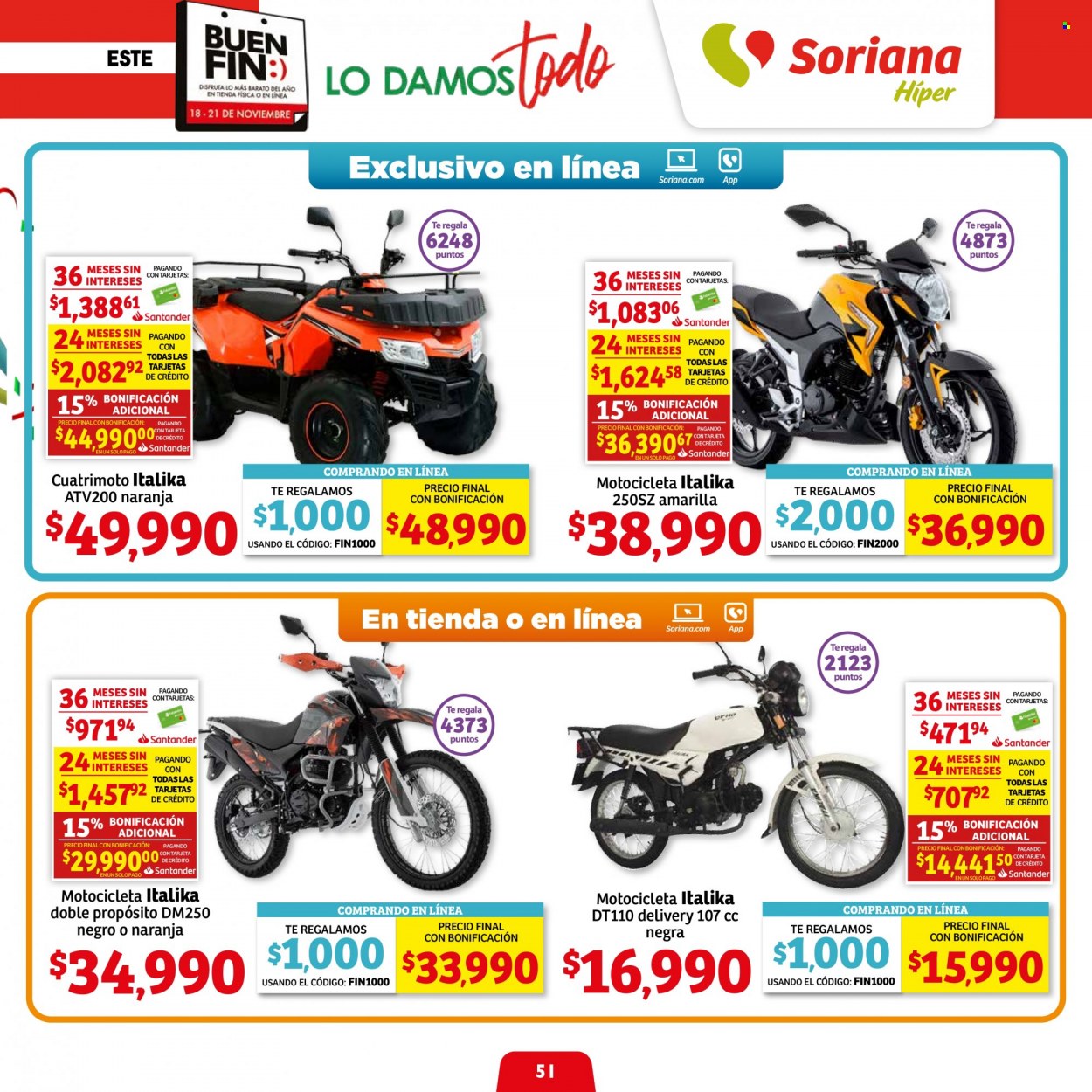 Catálogo Soriana Híper - 18.11.2022 - 21.11.2022. Página 51